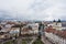 Ivano-Frankivsk, Ukraine - March, 2023: Panorama view from city hall