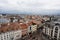 Ivano-Frankivsk, Ukraine - March, 2023: Panorama view from city hall