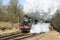 Ivatt Tanks 41312 and 41241 at Haworth, Keighley and Worth Valley Railway, West Yorkshire, UK - February 2008