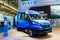 Iveco eDaily L2 H2 electric panel van presented at the Hannover IAA Transportation Motor Show. Germany - September 20, 2022
