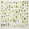 Ivor Tepper: A Stunning Collection Of Wild Plants In Flat Composition