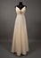 Ivory Wedding dress on a mannequin