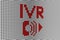 IVR text scoreboard blurred background