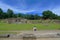 Iximche Mayan ruins in TecpÃ¡n, Guatemala