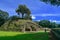 Iximche Mayan ruins in TecpÃ¡n, Guatemala