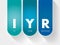 IYR - In Year Revenue acronym