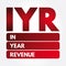 IYR - In Year Revenue acronym