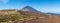 Izana astronomical observatory and Teide Volcano