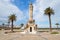 Izmir City, Turkey. Old clock tower