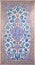 Iznik lapis tiles with floral pattern