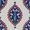 Iznik seamless pattern.