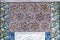 Iznik tile pattern with floral ornaments