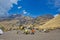 Iztaccihuatl-Popocatepetl National Park, Mexico - March 18, 2020: A group of mountaineers climbs to the Iztaccihuatl volcano