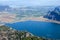 Iztuzu beach and the delta of Dalyan river, Dalyan, Mugla