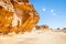 Jabal al ahmar tombs carved in stone, Al Ula