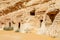 Jabal al Banat complex of nabataean tombs, Hegra, Al Ula, Saudi Arabia