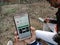 jabalpur, India - December 2019: sliidr app displayed on smart phone screen with holded mobile