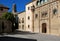 Jabalquinto palace & Cathedral bell tower, Baeza.