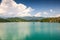 Jablanicko lake in Bosnia and Herzegovina near village Ostrozac