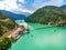 Jablanicko lake in Bosnia and Herzegovina near village Ostrozac