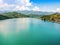 Jablanicko lake in Bosnia and Herzegovina near village Ostrozac