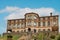 Jabugo pigeon shooting club in Huelva. Characteristic building of Andalusian architecture from the beginning of the 20th century