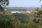 Jabugo village among chestnut trees, cork oaks and holm oaks in the Aracena mountain range, Huelva. Spain