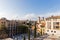 Jacint Verdaguer Square, in the downtown of Girona. Catalonia