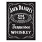 Jack Daniels whiskey logo editorial illustration