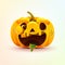 Jack-o-lantern, facial expression autumn pumpkin