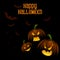 Jack-o-lantern Pumpkin in Halloween night