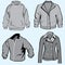 Jacket,hoodie,coats or sweatshirt template