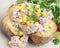 Jacket Potato with Tuna & Sweetcorn