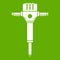 Jackhammer icon green