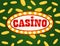 Jackpot Board, Gambling Signboard, Casino Vector