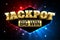 Jackpot casino banner, big win