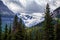 Jackson Glacier Overlook on the Going-to-the-Sun Road in Glacier National Park