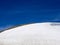 The jackson Hole snow fields in the Grand Teton Mountain Ragne