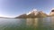 Jackson Lake and Tetons mountains