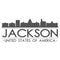 Jackson Skyline Symbol Design City Vector Art