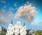 Jackson Square at dusk, New Orleans