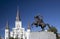 Jackson square in New Orleans