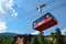 JACKSON WYOMING: The Jackson Hole Ski Resort gondola aerial tram takes visitors up the mountain during the summer