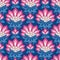 Jacobean floral pattern, meadow flowers background