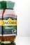 Jacobs Kronung coffee isolated on gradient background.