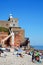 Jacobs Ladder beach and castle, Sidmouth.