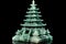 jade carving of traditional chinese pagoda