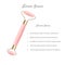 Jade roller for face skin treatment, vector illustration on white background