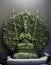 Jade sculpture of Guanyin thousand hands, Goddess of Mercy in Ch