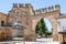 Jaen door and Villalar arch in the Plaza del Populo Plaza del Populo, Baeza. Renaissance city in the province of JaÃ©n. World